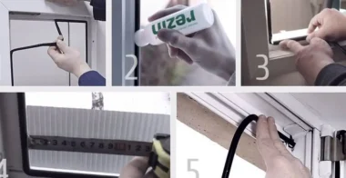 Как се сменя уплътнение на PVC дограма