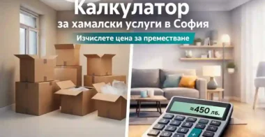 Калкулатор за хамалски услуги в София – изчислете цена за преместване