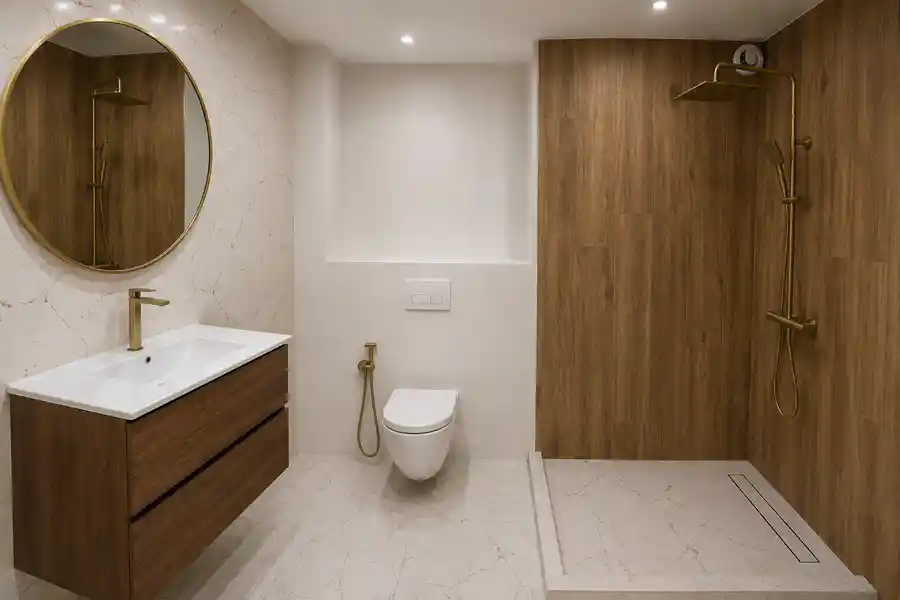 Ремонт на баня в Residential Park Lozen – дизайнерски проект UslugiBG Ремонт на баня в Residential Park Lozen