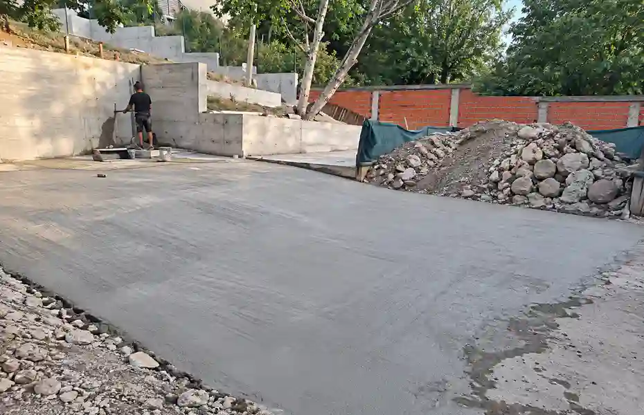 Бетониране на бетонна плоча в Мало Бучино UslugiBG Бетониране на бетонна плоча в Мало Бучино
