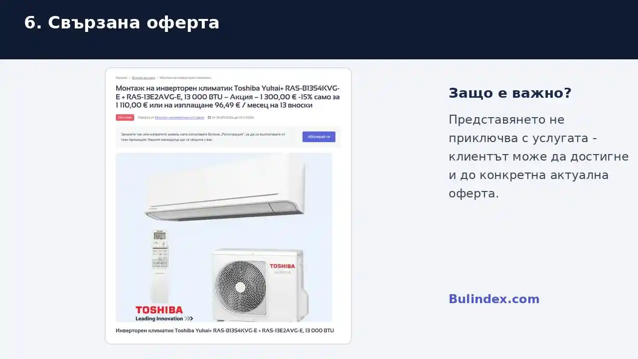 Нов начин за професионално представяне на бизнеса и услугите UslugiBG Bulindex представяне слайд 6